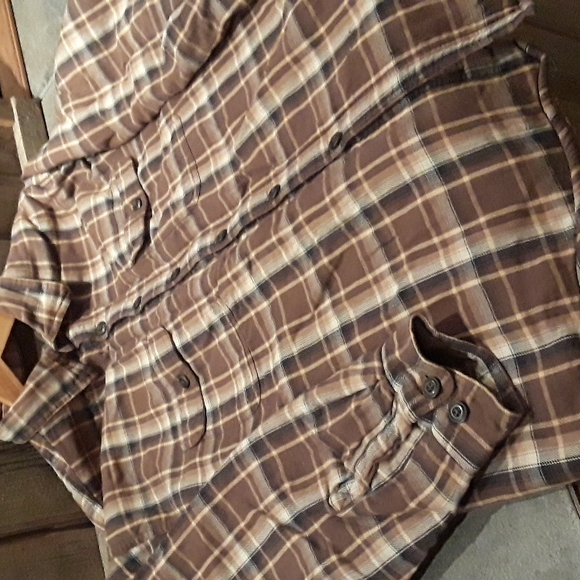 Arrow blue jeans co. szL sherpa lined flannel - Picture 3 of 8